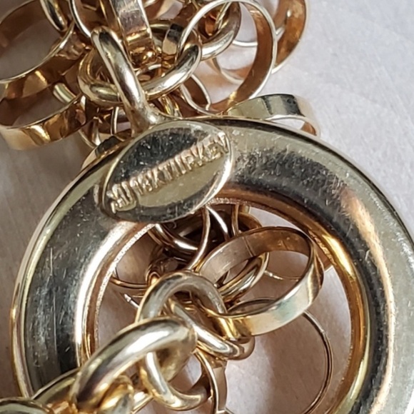 Rare 18K Gold Chain Bracelet / Solid Gold - Picture 4 of 5